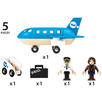 BRIO - Airplane 5 pieces - Modern Teaching Aids NZ
