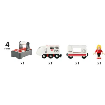 BRIO - RC Travel Train 4 pieces - Modern Teaching Aids NZ