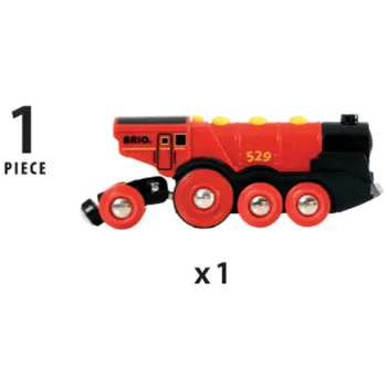 BRIO - Mighty Red Action Locomotive - Modern Teaching Aids NZ