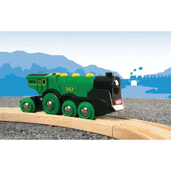 BRIO - Big Green Action Locomotive - Modern Teaching Aids NZ
