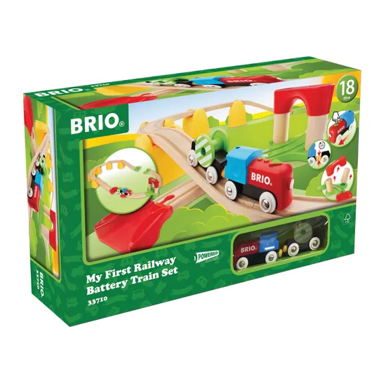 BRIO My First - BO Railway Train Set 25 Pieces - Modern Teaching Aids NZ
