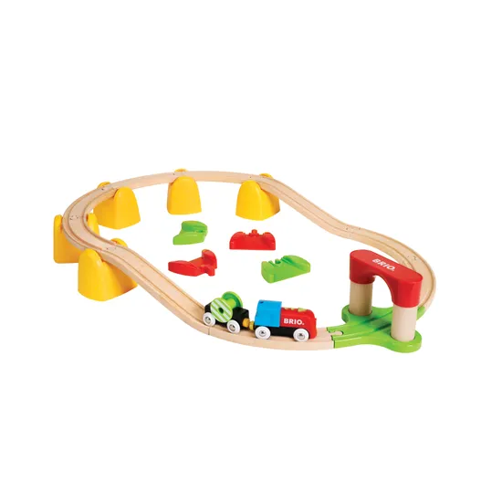 BRIO My First - BO Railway Train Set 25 Pieces - Modern Teaching Aids NZ