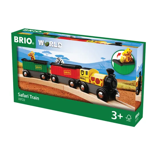 BRIO - Safari Train 3 Pieces - Modern Teaching Aids NZ