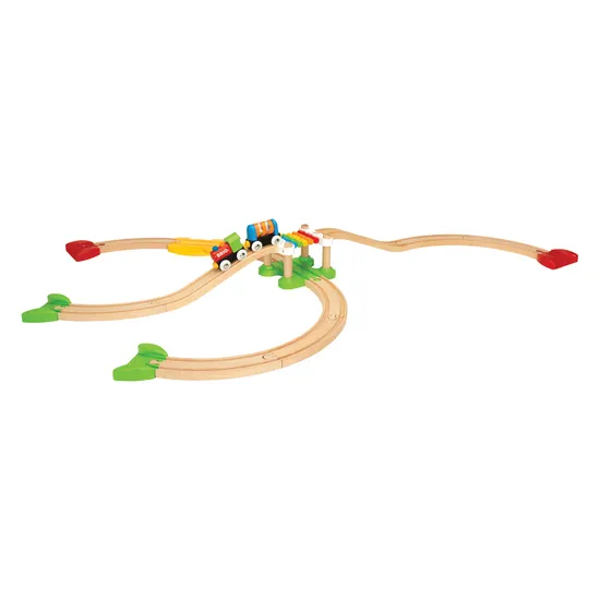 BRIO My First - Railway Beginner Pack 18 Pieces - Modern Teaching Aids NZ