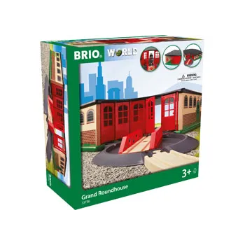 BRIO - Grand Roundhouse 3 pieces - Modern Teaching Aids NZ
