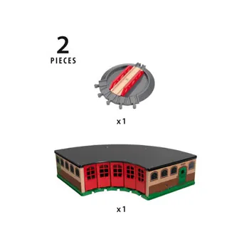 BRIO - Grand Roundhouse 3 pieces - Modern Teaching Aids NZ