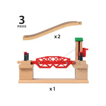 BRIO - Lifting Bridge 3 pieces - Modern Teaching Aids NZ