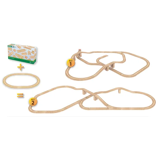 BRIO - 50 Piece Track Pack - Modern Teaching Aids NZ