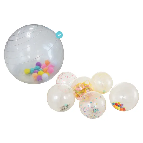 See-Through Sensory Ball Set of 8 - Modern Teaching Aids NZ
