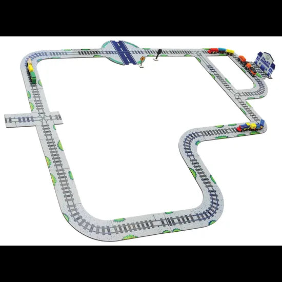 Tuzzles - Super Railway - 89 Pieces - Modern Teaching Aids NZ