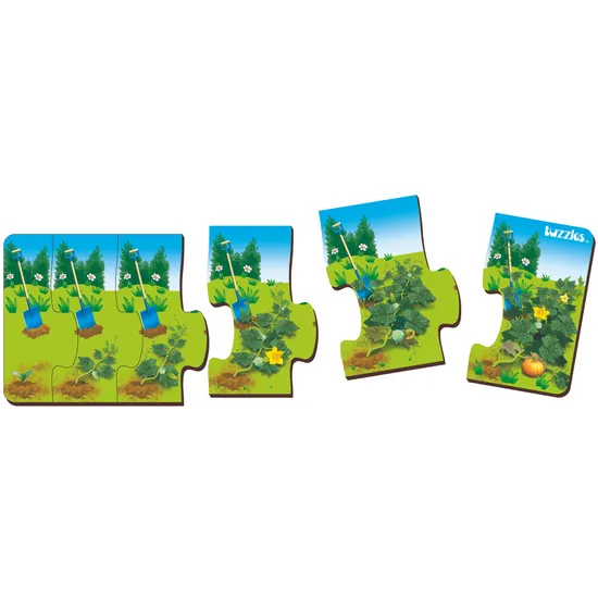 Tuzzles Plant Sequence Inset 6 Pieces - Modern Teaching Aids NZ