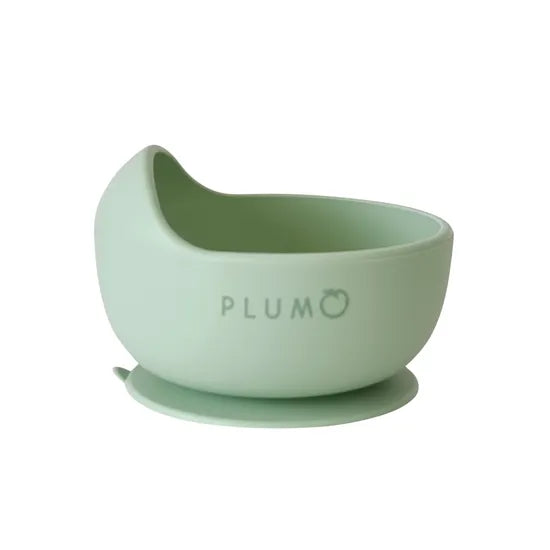 Plum Silicone Duck Egg Bowl - Olive