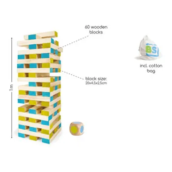 BS Toys - Giant Tower - Modern Teaching Aids NZ