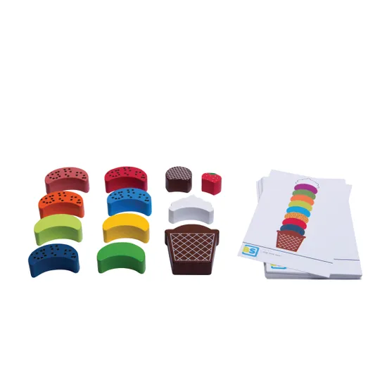 BS Toys - Ice Dream Stacking Game - Modern Teaching Aids NZ