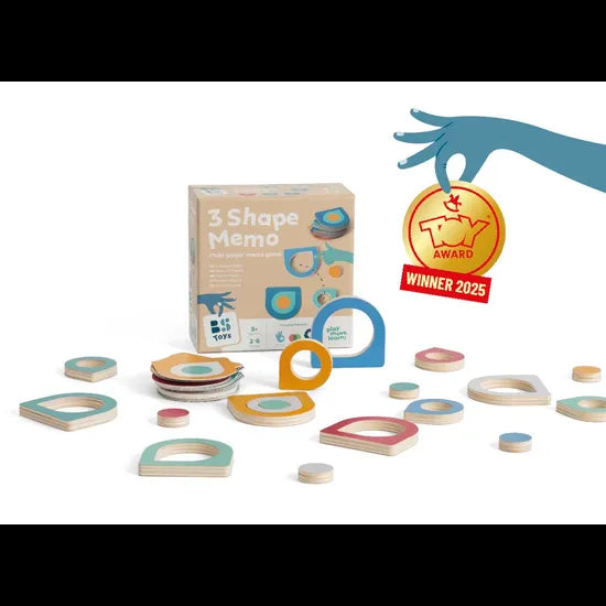 BS Toys - 3 Shape Memo - Modern Teaching Aids NZ