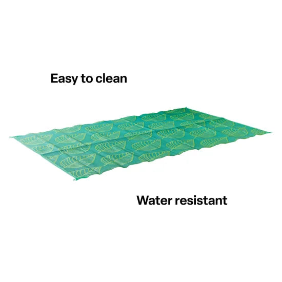 Leaf Recycled Outdoor Mat - 300 (L) x 180 (W) cm - Modern Teaching Aids NZ