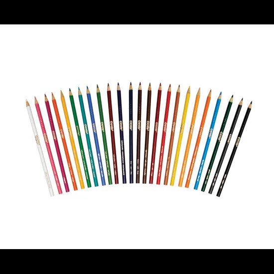 Crayola Round Coloured Pencils - Pack of 24 - Modern Teaching Aids NZ