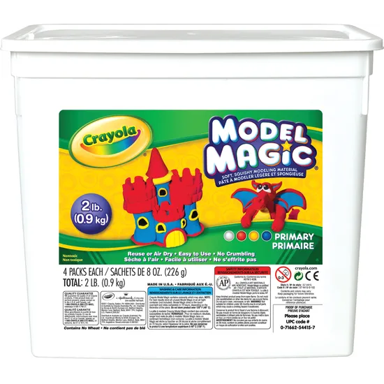 Crayola Model Magic Coloured - 900g Tub - Modern Teaching Aids NZ