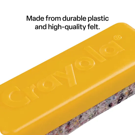 Crayola Chalk & Whiteboard Duster - Modern Teaching Aids NZ