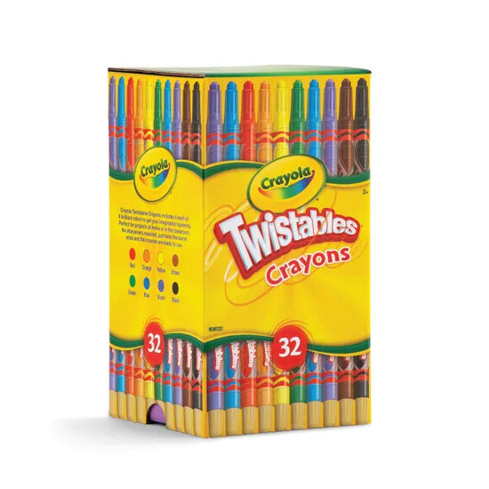 Crayola Twistables Crayons - Tub of 32 - Modern Teaching Aids NZ