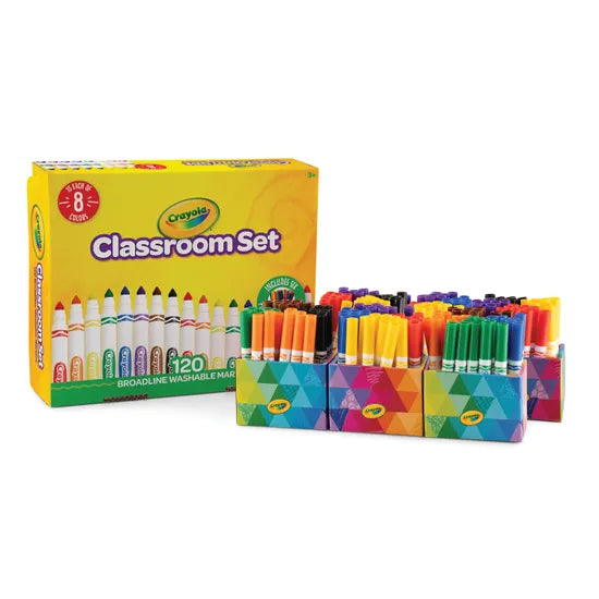 Crayola Washable Markers - Pack of 120 - Modern Teaching Aids NZ