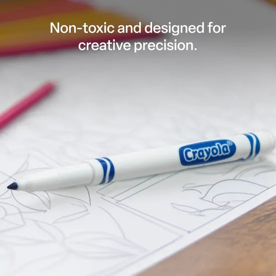 Crayola Thin Line Washable Markers - Pack of 200 - Modern Teaching Aids NZ