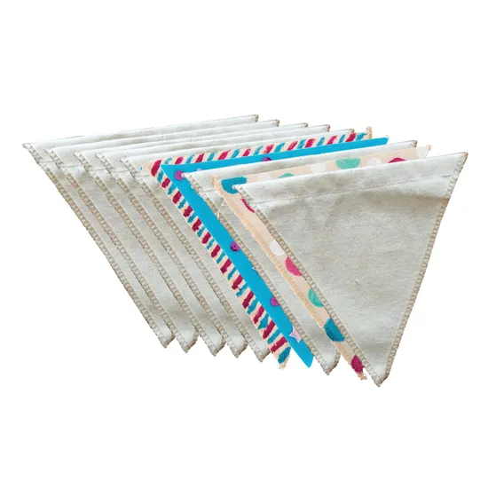 Calico Buntings - Triangle Shape - Pack of 10 - Modern Teaching Aids NZ