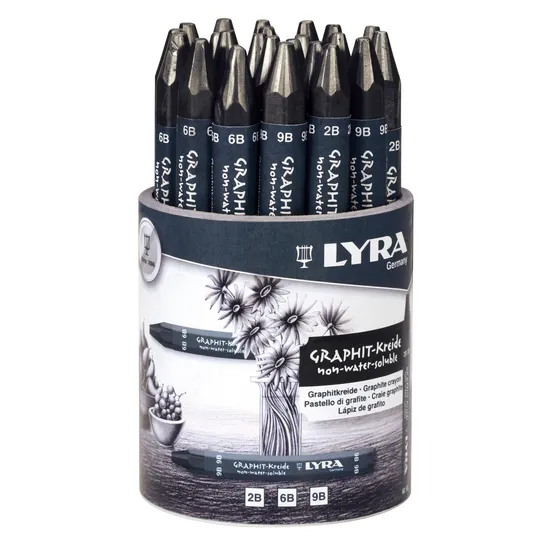 Lyra Graphite Sticks, Asst - Pack of 24 - Modern Teaching Aids NZ