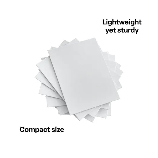 Creatistics Canvas Slate Boards 15 x 20 cm- Pack of 10 - Modern Teaching Aids NZ