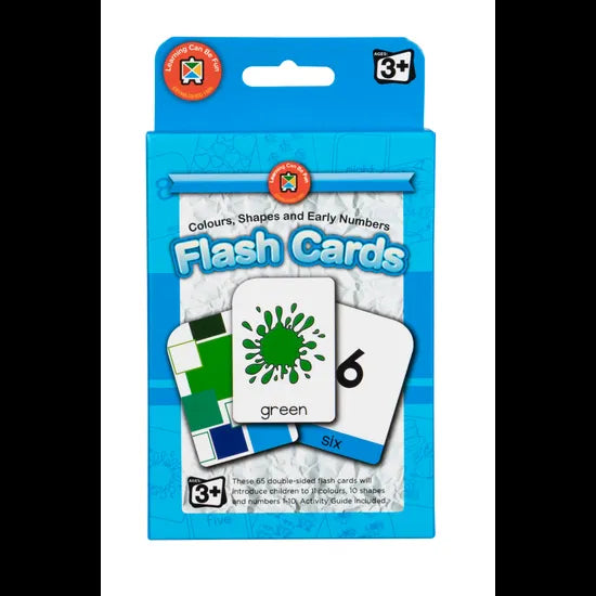 Flash Cards - Colours Shapes & Early Numbers - Modern Teaching Aids NZ