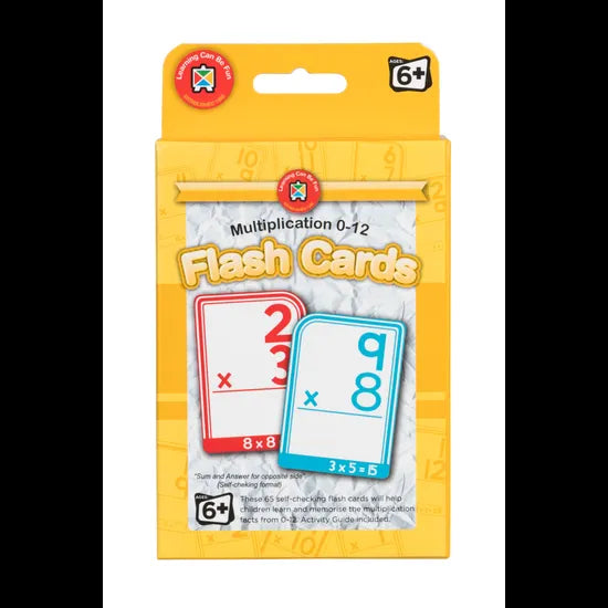 Flash Cards - Multiplication 0-12 - Modern Teaching Aids NZ