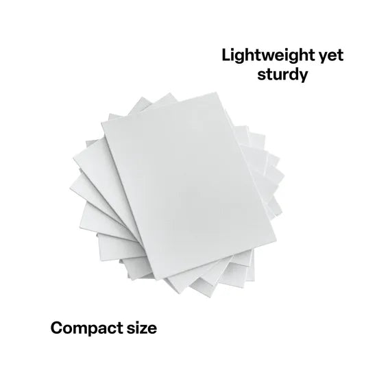 Creatistics Canvas Slate Boards 25 x 30 cm- Pack of 10 - Modern Teaching Aids NZ