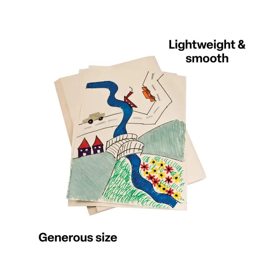 Newsprint Paper (405 x 610mm) 45gsm - Pack of 250 - Modern Teaching Aids NZ