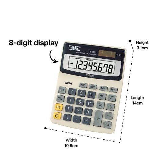 Teachables Calculator - Desktop, 8 Digits - Modern Teaching Aids NZ