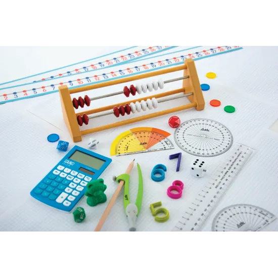 Teachables Calculator Set - 2-Line Display, Set of 30 with Book - Modern Teaching Aids NZ