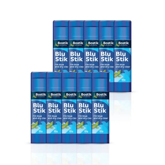 Bostik Blu Stik 35g - Pack of 10