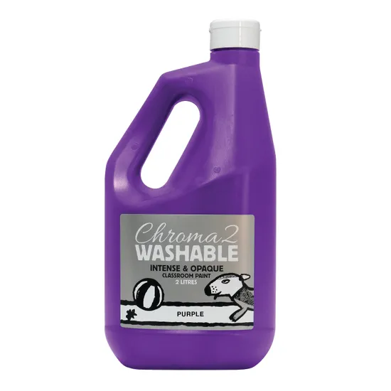 Chroma 2 Purple 2 Litre Paint - Modern Teaching Aids NZ