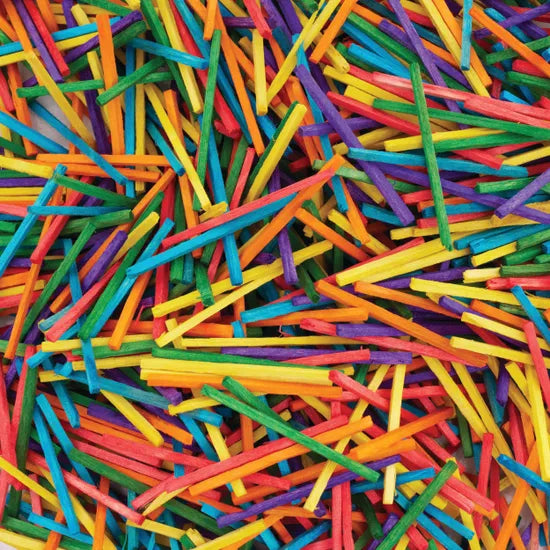 Coloured Matchsticks - Pack of 3000 - Modern Teaching Aids NZ