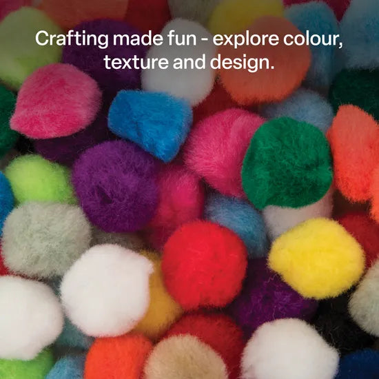 Pom Poms 2cm - Pack of 100 - Modern Teaching Aids NZ