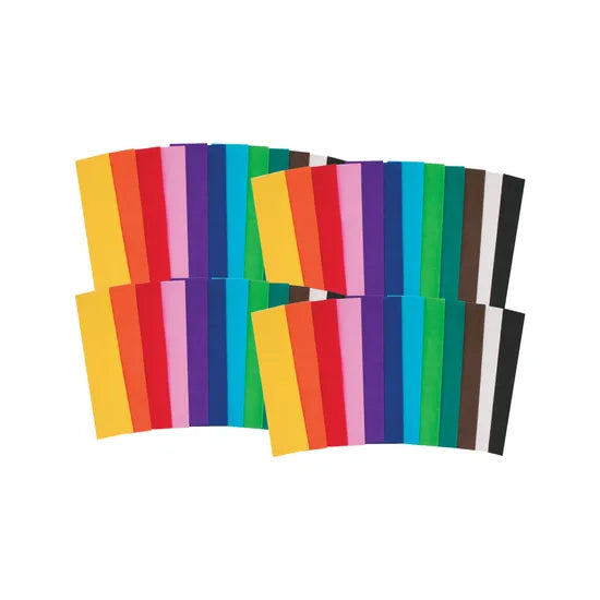 Assorted Crepe Paper (50cm x 2.5m) - Pack of 48