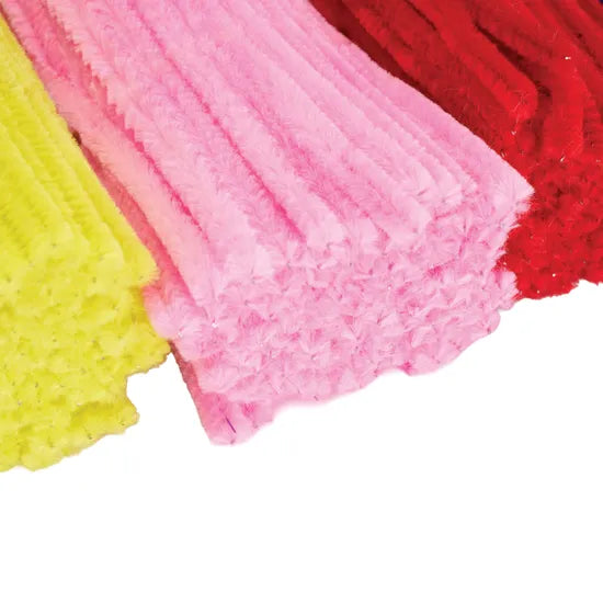Creatistics Assorted Pipe Cleaners Class Pack 30 cm- Pack of 1000 - Modern Teaching Aids NZ