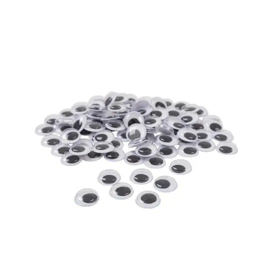 Joggle Eyes 15 mm - Pack of 100 - Modern Teaching Aids NZ