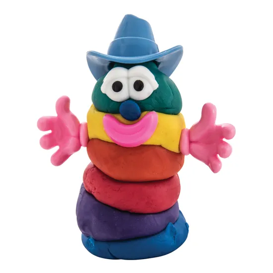 Creatistics Dough Characters Funny Faces- Pack of 130 - Modern Teaching Aids NZ