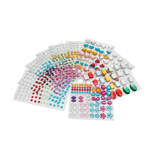 Adhesive Rhinestones 950 Pieces - Modern Teaching Aids NZ
