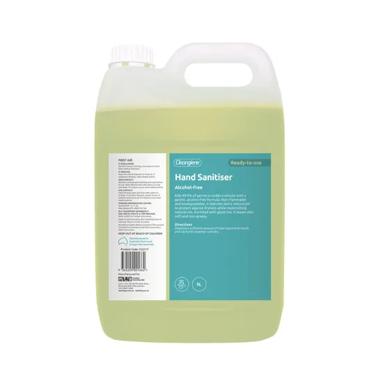 Cleangiene Hand Sanitiser Alcohol-free - 5 L