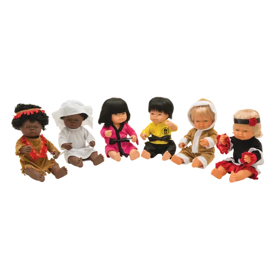 Cultural 40cm Dolls Clothes Set of 6 - Modern Teaching Aids NZ