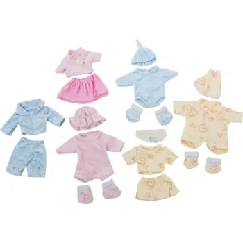 Assorted Doll Clothes - 21cm - Set of 6 - Modern Teaching Aids NZ