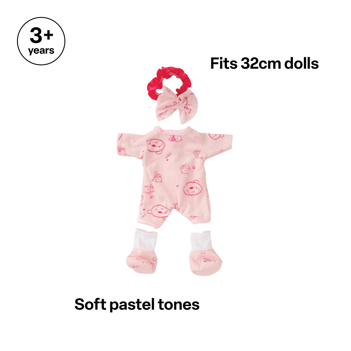 Assorted Doll Clothes 32cm - Set of 6 - Modern Teaching Aids NZ
