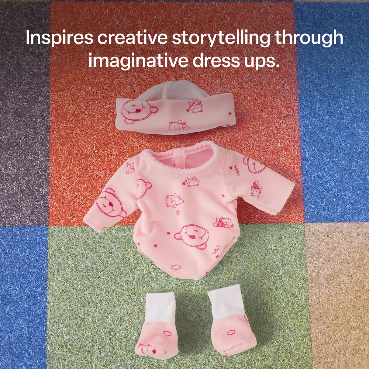 Assorted Dolls Clothes 38cm - Set of 6 - Modern Teaching Aids NZ