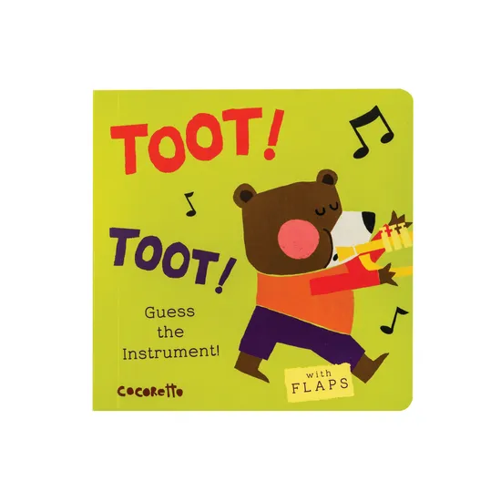 Toot Toot Board Book - Modern Teaching Aids NZ